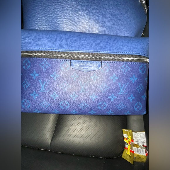 Louis Vuitton Discovery Backpack Monogram Pacific Taiga PM Blue - Picture 5 of 16